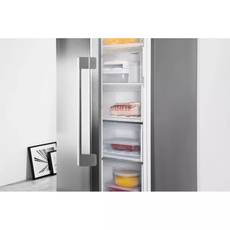 Whirlpool UW8 F2Y XBI F 2 Congelador vertical 263 L aço inoxidável