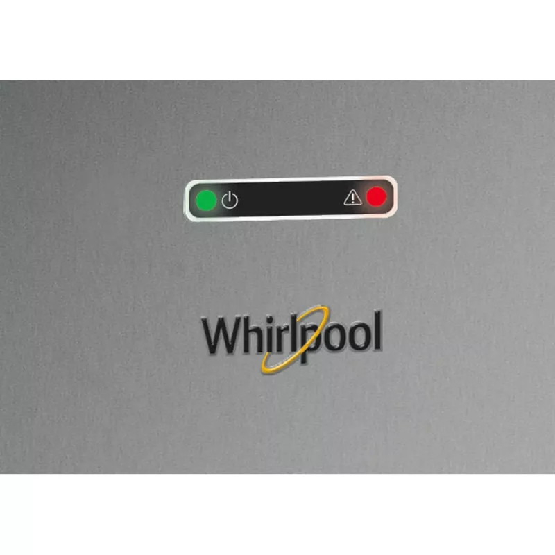 Whirlpool UW8 F2Y XBI F 2 Congelador vertical 263 L aço inoxidável
