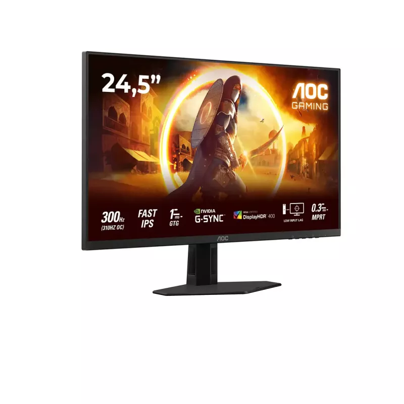 AOC G4 25G4SRE Monitor de computador 62,2 cm (24,5 polegadas) 1920 x 1080 píxeis Full HD LED preto, vermelho