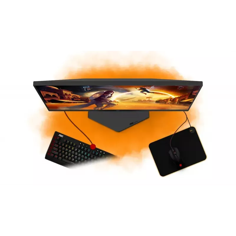 AOC G4 25G4SRE Monitor de computador 62,2 cm (24,5 polegadas) 1920 x 1080 píxeis Full HD LED preto, vermelho