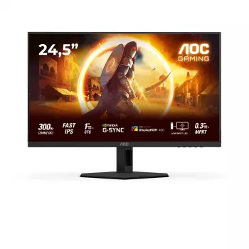 AOC G4 25G4SRE Monitor de computador 62,2 cm (24,5 polegadas) 1920 x 1080 píxeis Full HD LED preto, vermelho