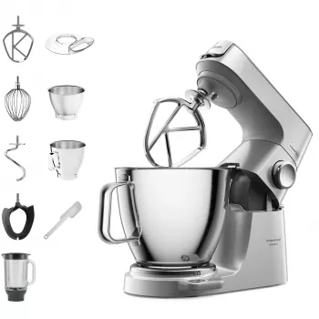 Kenwood Titanium Chef Baker XL Robot de cozinha 1200 W 7 L aço inoxidável