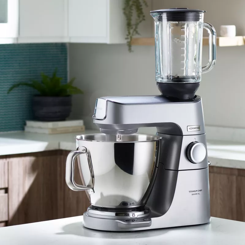 Kenwood Titanium Chef Baker XL Robot de cozinha 1200 W 7 L aço inoxidável