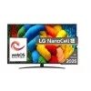 LG NanoCell NANO81 55NANO81A3A TV 138,7 cm (54,6 polegadas) 4K Ultra HD Smart TV Wi-Fi preto
