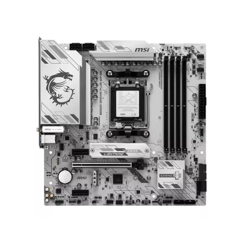 MSI B850M GAMING PLUS WIFI6E Placa-mãe AMD B850 Socket AM5 micro ATX