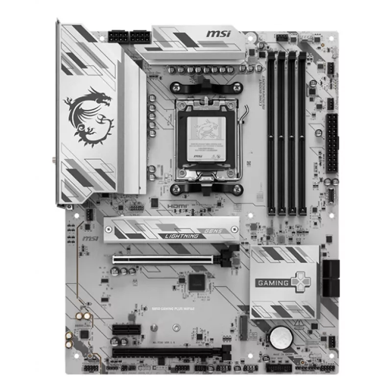 MSI B850 GAMING PLUS WIFI6E placa-mãe AMD B850 socket AM5 ATX
