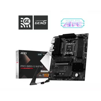 MSI PRO B850-S WIFI6E Placa-mãe AMD B850 Socket AM5 ATX