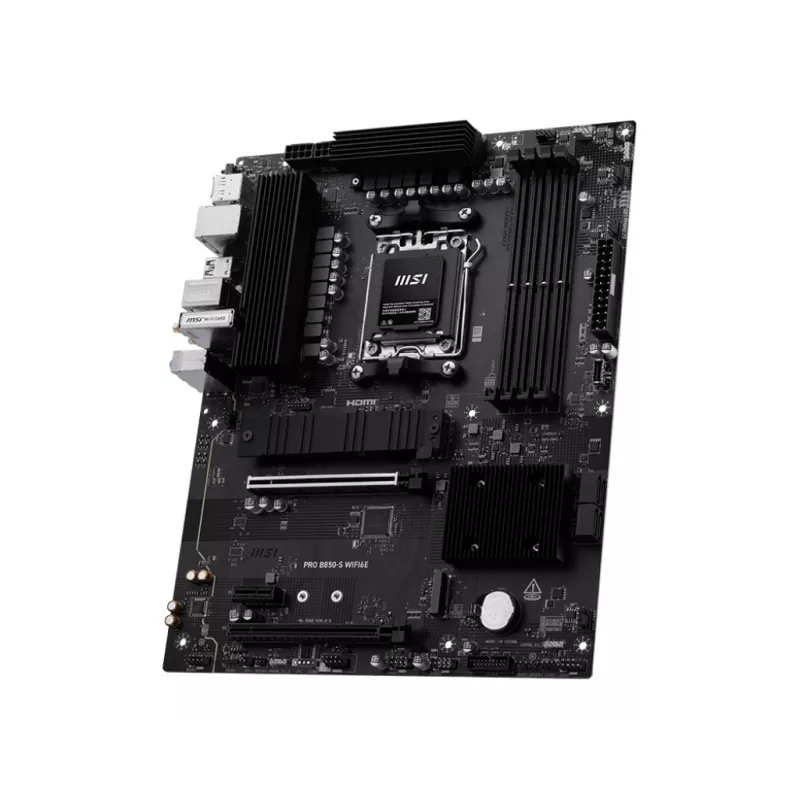 MSI PRO B850-S WIFI6E Placa-mãe AMD B850 Socket AM5 ATX
