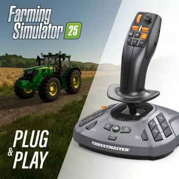Thrustmaster SimTask FarmStick preto Flightstick analógico / digital PC, PlayStation 5
