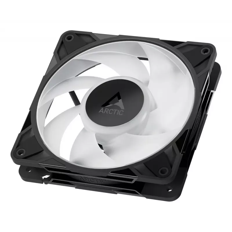 Ventoinha ARCTIC Freezer P12 Pro A-RGB 120 mm PWM 131 m³/h Preto Branco