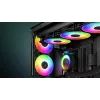 Ventoinha ARCTIC Freezer P12 Pro A-RGB 120 mm PWM 131 m³/h Preto Branco