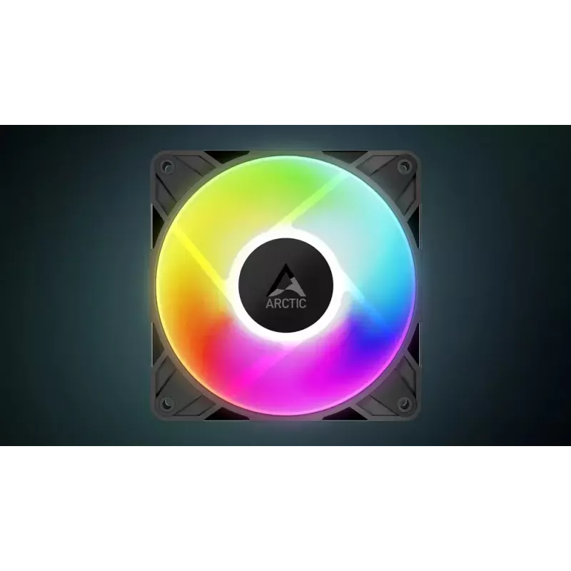 Ventoinha ARCTIC Freezer P12 Pro A-RGB 120 mm PWM 131 m³/h Preto Branco