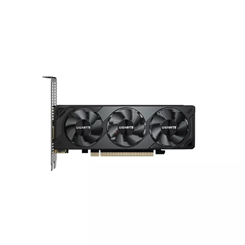 GIGABYTE GeForce RTX 5050 OC Low Profile 8G Placa gráfica - 8 GB GDDR6, 128 Bit, PCI-E 5.0, 2587 MHz Frequência do núcleo, 2 x DP, 2 x HDMI, NVIDIA DLSS 4, GV-N5050OC-8GL