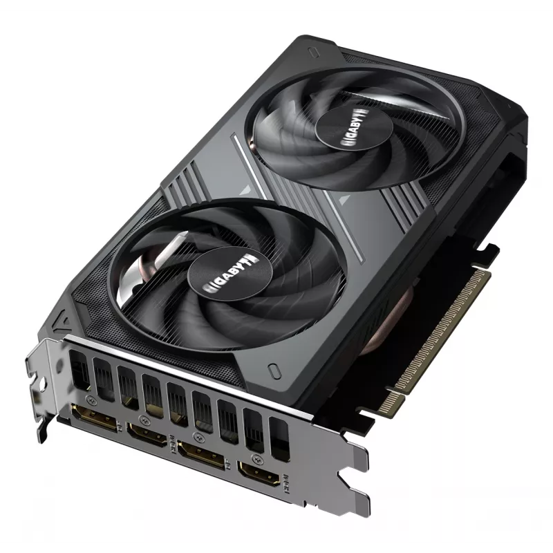 GIGABYTE GeForce RTX 5050 WINDFORCE OC 8G Placa gráfica - 8GB GDDR6, 128bit, PCI-E 5.0, 2587MHz Frequência do núcleo, 2 x DP, 2 x HDMI, NVIDIA DLSS 4, GV-N5050WF2OC-8GD