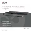 CLUB3D CSV-2553 Hub de interfaces USB Type-C 5000 Mbit/s Preto