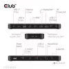 Docking station CLUB 3D 14-1 USB-C Quad Display USB4 com 2× portas USB 2.0