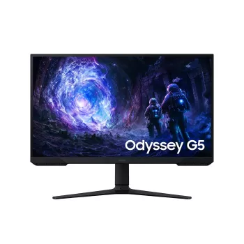 Monitor Samsung 27 polegadas G5F1 Quad HD (2560x1440) VA LCD, 180 Hz, 1 ms MPRT, FreeSync, HDR10, suporte ajustável em altura, DisplayPort 1.4, 2×HDMI