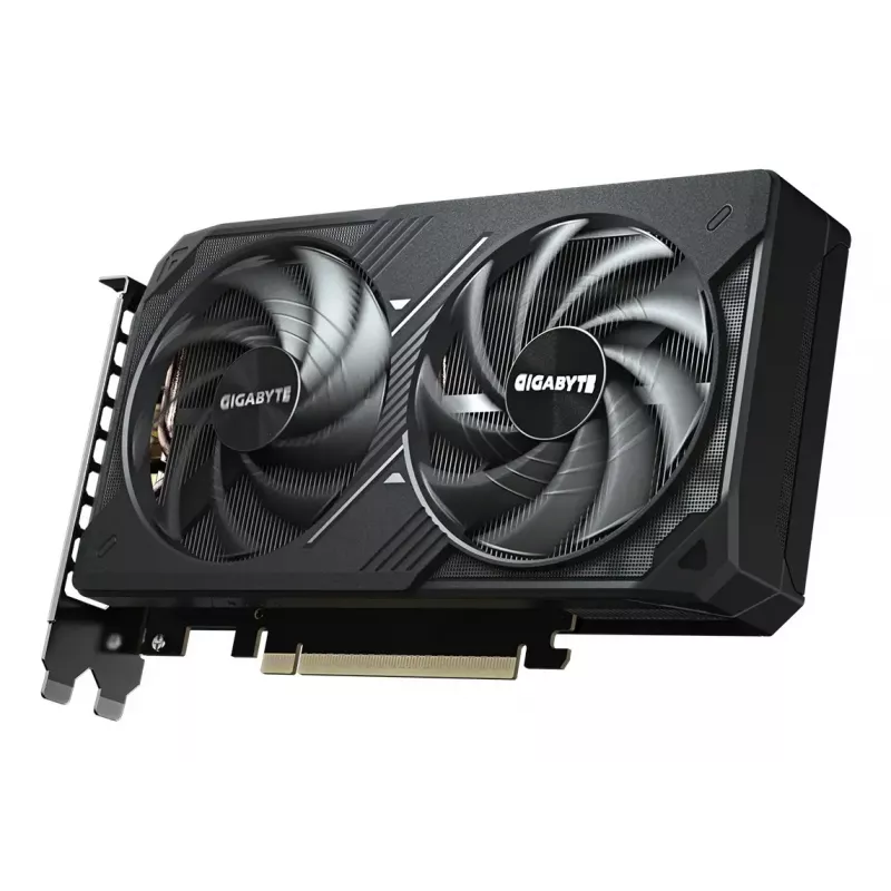 Placa gráfica GIGABYTE GeForce RTX 5060 Ti 16GB GDDR7 PCIe 5.0, 128-Bit, 28000 MHz, WINDFORCE 2X, 2-Slot, 208×120×40 mm