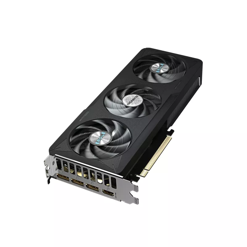 GIGABYTE GeForce RTX 5060 Ti EAGLE MAX OC 16G Placa gráfica - 16 GB GDDR7, 128 Bit, PCI-E 5.0, 2617 MHz Frequência do núcleo, 3 x DP, 1 x HDMI, NVIDIA DLSS 4, GV-N506TEAGLEMAX OC-16GD
