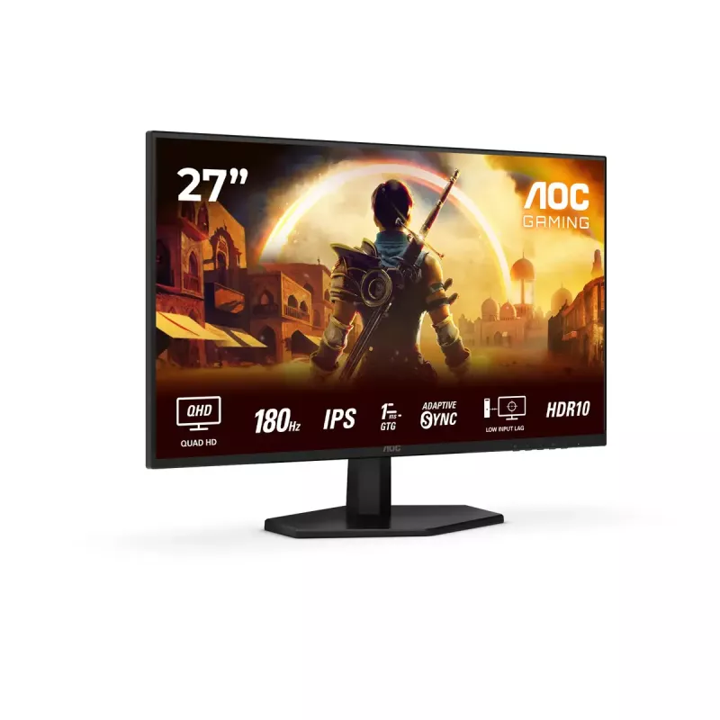 AOC G4 Q27G42XE Monitor de computador 68,6 cm (27 polegadas) 2560 x 1440 Quad HD Preto, Vermelho