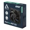 Ventoinha ARCTIC P14 Pro PST CO 140 mm PWM com divisor de cabo para funcionamento contínuo