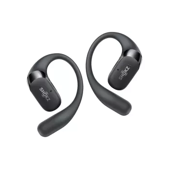Auscultadores SHOKZ OpenFit 2+ sem fios com arco auricular, chamadas/música intra-auriculares Bluetooth preto