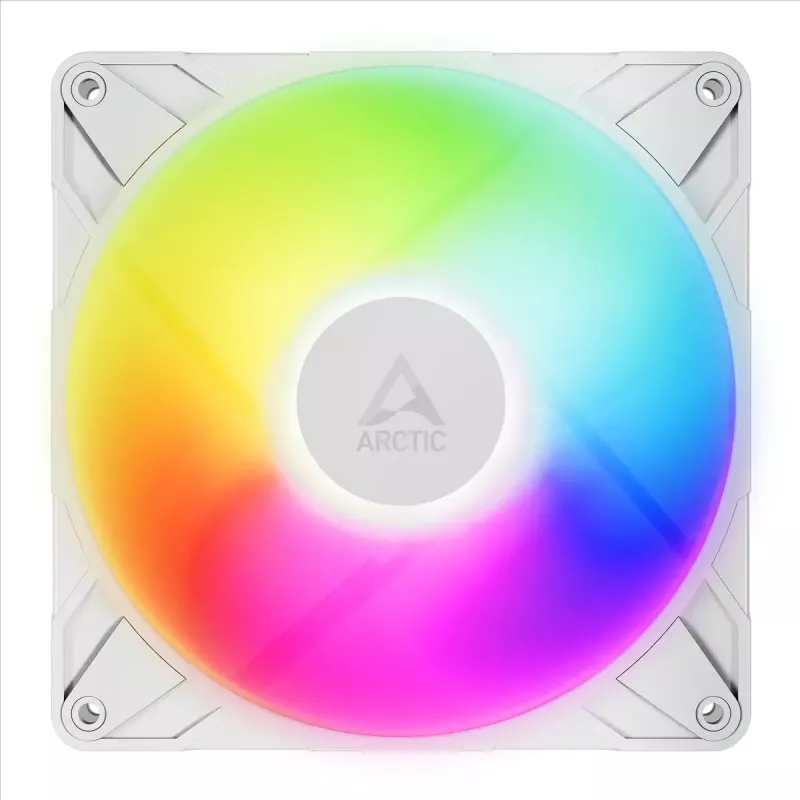 Ventoinha ARCTIC P14 Pro A-RGB (branco) 140 mm A-RGB-PWM com divisor de cabo