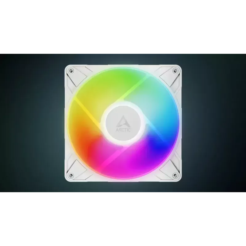 Ventoinha ARCTIC P14 Pro A-RGB (branco) 140 mm A-RGB-PWM com divisor de cabo