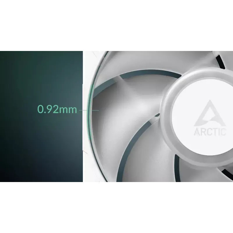 Ventoinha ARCTIC P14 Pro A-RGB (branco) 140 mm A-RGB-PWM com divisor de cabo