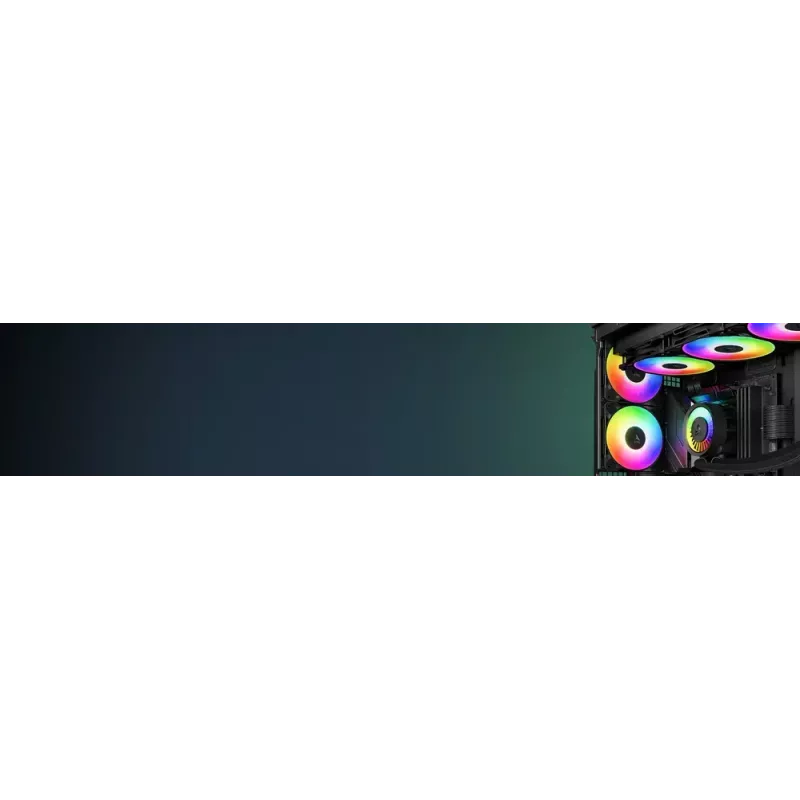 ARCTIC P14 Pro A-RGB ventoinha de caixa 140 mm, pack de 3, preta