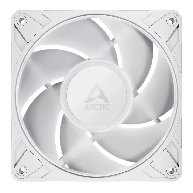 ARCTIC Freezer P12 Pro A-RGB (branco) - ventoinha A-RGB PWM de 120 mm com divisor de cabo