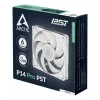Ventoinha ARCTIC P14 Pro PST (branco) 140 mm PWM com divisor de cabo
