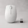 Rato compacto sem fios Lenovo Compact Mouse com pilha – ambidestro, 1000 DPI, HF-Wireless, 3 botões, cinzento