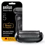 Cabeça de corte BRAUN Series 5 54 B — 1 cabeça de substituição, aço inoxidável preto