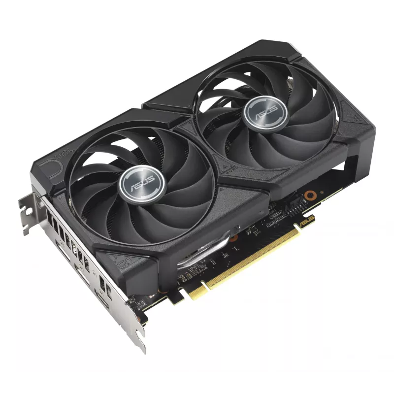 Placa gráfica ASUS Dual Radeon RX 9060 XT 16 GB GDDR6, 128 bits, PCIe 5.0, 2 ventoinhas