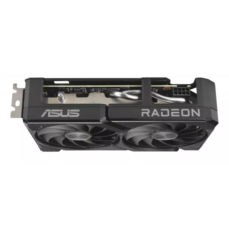 Placa gráfica ASUS Dual Radeon RX 9060 XT 16 GB GDDR6, 128 bits, PCIe 5.0, 2 ventoinhas