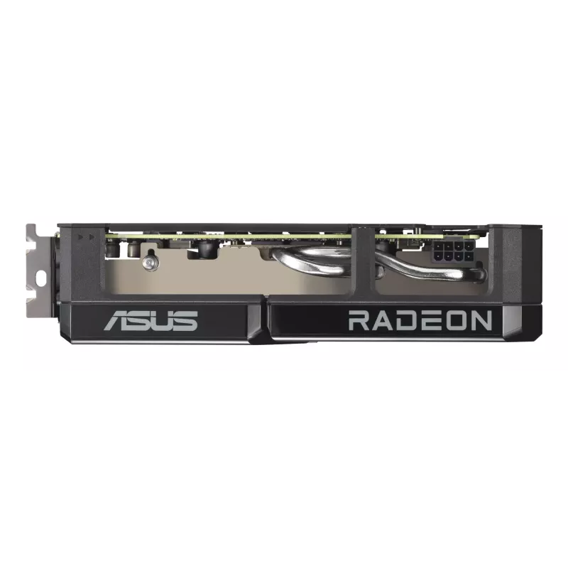 Placa gráfica ASUS Dual Radeon RX 9060 XT 16 GB GDDR6, 128 bits, PCIe 5.0, 2 ventoinhas