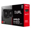 Placa gráfica ASUS Dual Radeon RX 9060 XT 16 GB GDDR6, 128 bits, PCIe 5.0, 2 ventoinhas