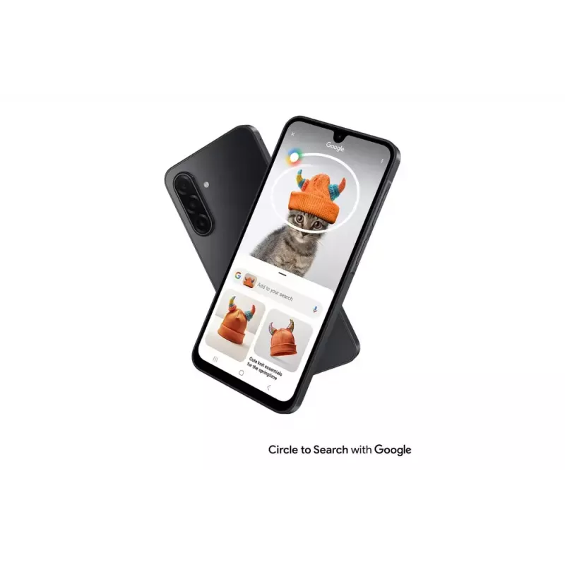 Samsung Galaxy A17 5G SM-A176B smartphone 17 cm (6,7 polegadas) Super AMOLED 90 Hz, 4 GB de RAM, 128 GB, Hybrid Dual SIM, câmara tripla de 50 MP, 5000 mAh, Android 15, cinzento