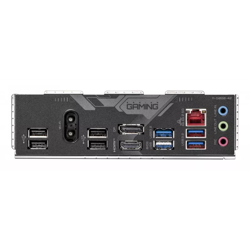 Placa-mãe GIGABYTE B760M GAMING X WIFI6E GEN5 Micro ATX, LGA1700, B760, DDR5 até 5600MHz, 4 DIMM, 2x PCIe 4.0 M.2, Wi‑Fi 6E, 2.5GbE