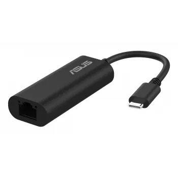 Adaptador Ethernet ASUS USB-C2500 V2 com ligação USB com fios