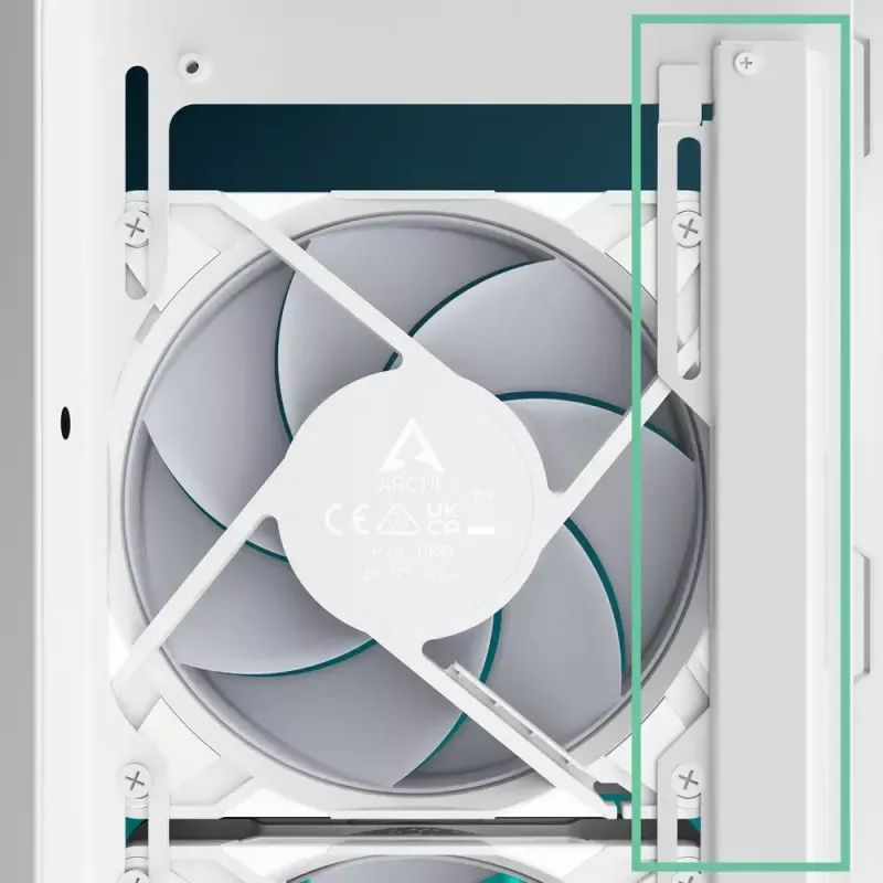 ARCTIC Xtender (branco) caixa de PC E-ATX Premium