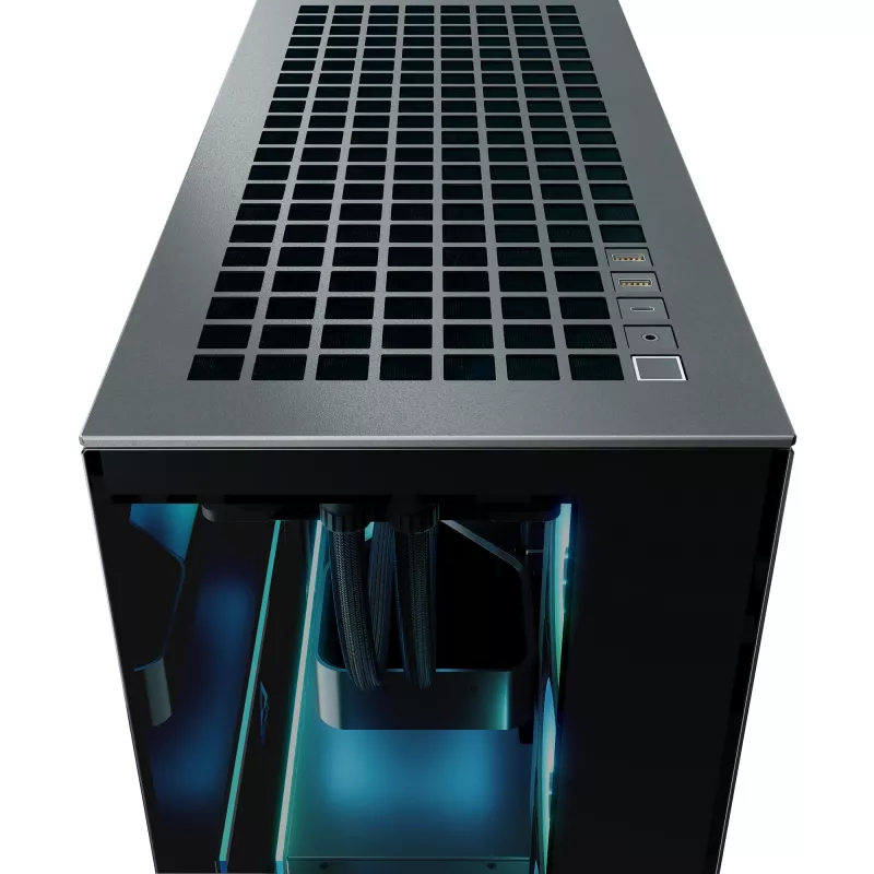 ARCTIC Xtender (preto) caixa de PC E-ATX Premium, Midi-Tower, PC, preto, EATX, metal, vidro temperado, gaming
