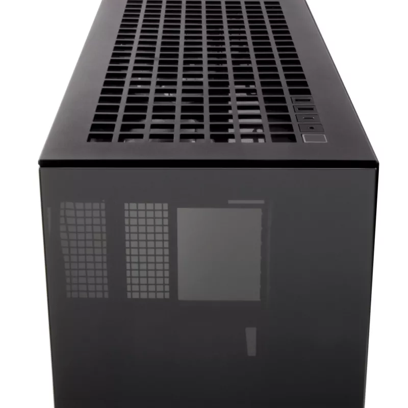 ARCTIC Xtender (preto) caixa de PC E-ATX Premium, Midi-Tower, PC, preto, EATX, metal, vidro temperado, gaming