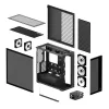 ARCTIC Xtender (preto) caixa de PC E-ATX Premium, Midi-Tower, PC, preto, EATX, metal, vidro temperado, gaming