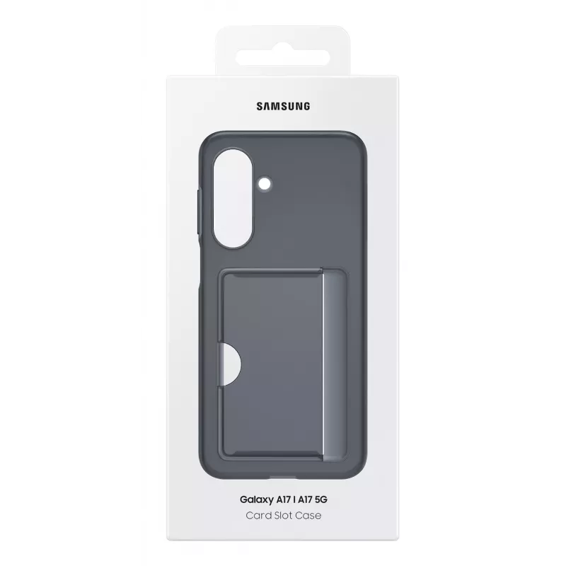 Samsung Card Slot Case para Galaxy A17 4G | A17 5G, suporte para cartões, transparente, Samsung, Galaxy A17 4G | A17 5G, 81,4 mm, 10,8 mm