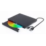 Gembird DVD-USB-031 gravador de DVD externo slim, USB-C / USB 3.1, preto