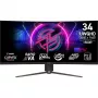 MSI MPG 346CQRF X24 monitor de computador 86,4 cm (34 polegadas) 3440 x 1440 píxeis UltraWide Quad HD preto