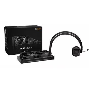 be quiet PURE LOOP 3 cooler líquido all-in-one para processador 12 cm preto 1 unidade