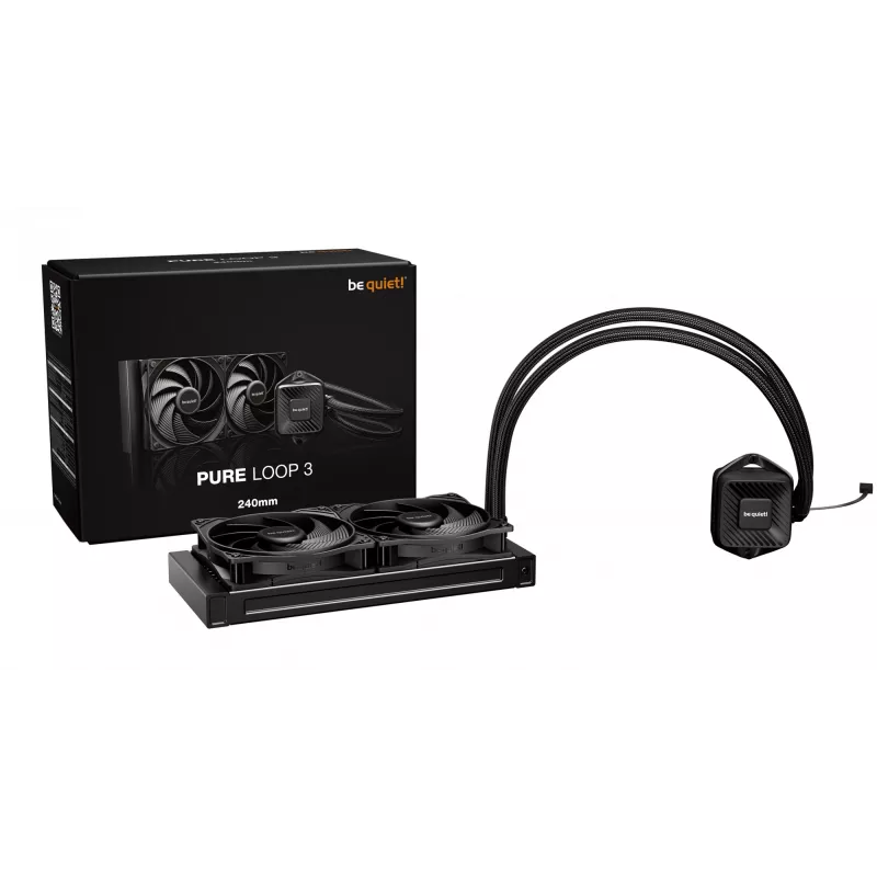 be quiet PURE LOOP 3 cooler líquido all-in-one para processador 12 cm preto 1 unidade